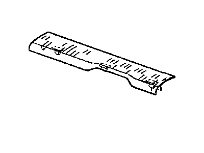 Jeep 5JQ21XDVAB SILL COVER Interior Front