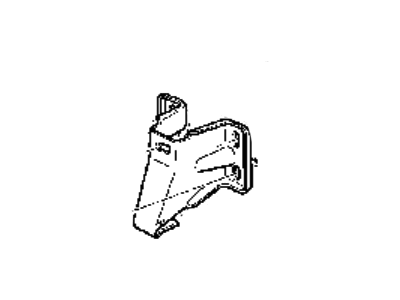 Jeep 55155990AA Bumper Mount Bracket