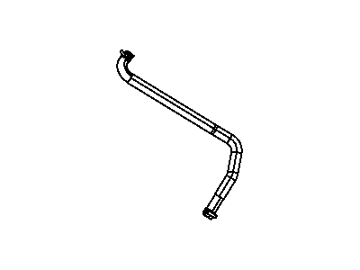 Mopar 5030648AB Hose Oil Cooler Return