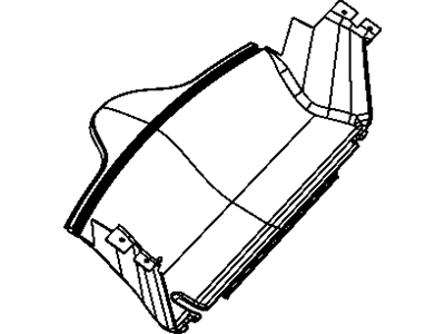 Mopar 5290668AB Baffle Radiator Air