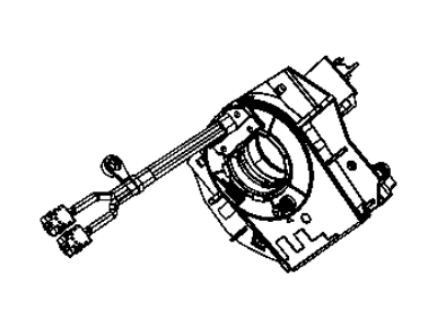 Dodge 56046394AE SENSOR Steering Angle/Clockspring Assembly