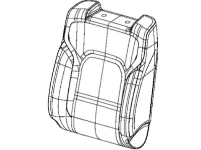 Mopar 6RE60LA8AD Cover Front Seat Back Mopar 6RE60LA8AD Cover Front Seat Back