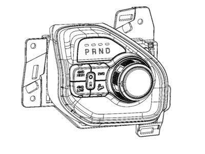 Ram 2500 Automatic Transmission Shifter - 68378093AF