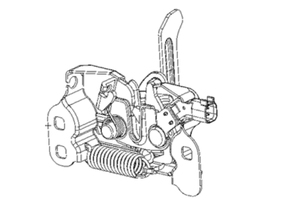 Ram 68361150AB LATCH Hood