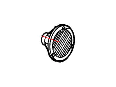 Dodge 4760364AE SPEAKER Front Door