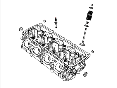 Mopar 68238142AA Head Assembly Engine Cylinder