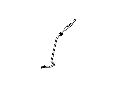 Chrysler 5008960AC ROD Hood Prop