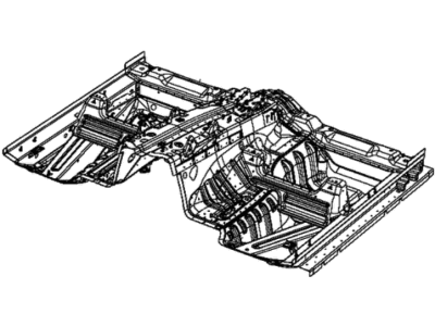 Mopar 55369733AO Pan Floor