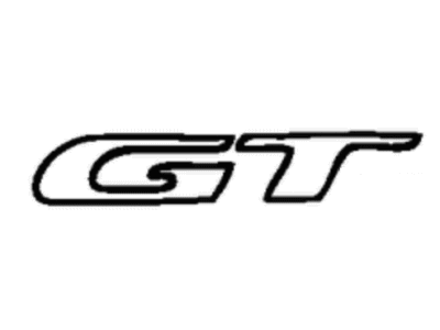 Dodge 68322802AA NAMEPLATE GT GT