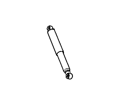 Mopar 52122230AD Shock Absorber Suspension Rear Mopar 52122230AD Shock Absorber Suspension Rear