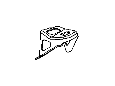 Mopar 52121467AB Bracket Cab A - Pillar 52121467AB Mopar Bracket Cab A - Pillar Illustration 1 of 1