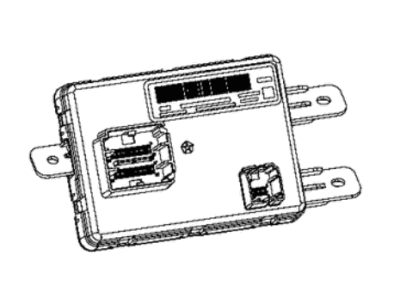 Chrysler 68296644AB MODULE A/C And Heater