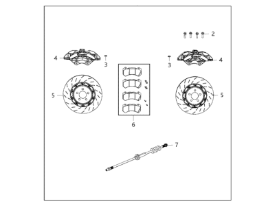 Dodge P5156167AC BRAKE KIT Performance