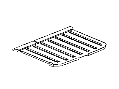 Mopar YE93BDAAB Cover Rear Cargo Floor