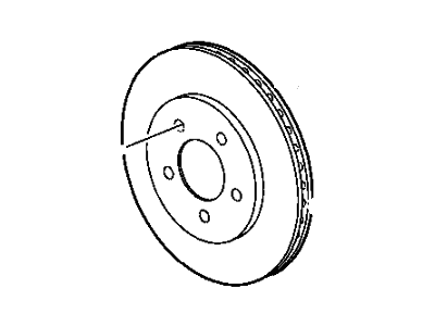 Dodge 2AMV1819AA ROTOR Brake