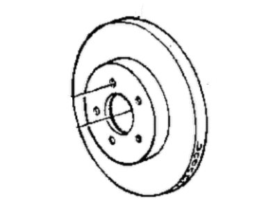 Chrysler Brake Disc - 4509340