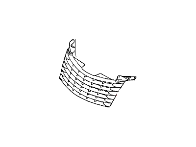 Mopar 5179089AA Grille Radiator Primed