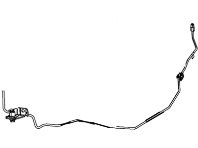 Ram 68204550AF TUBE Brake Junction Block To Right Front Hose