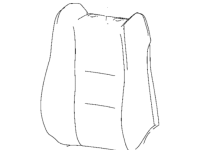 Mopar 6QR72JR1AA Cover Front Seat Back