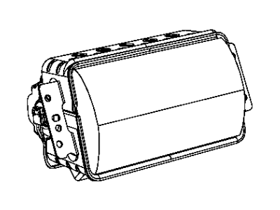 Mopar 68045027AE Air Bag Passenger, Passenger Side