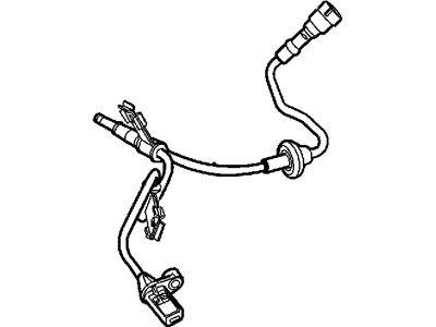 Mopar 56029338AB Sensor Anti-Lock Brakes
