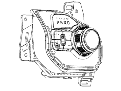 2019 Ram 1500 Automatic Transmission Shift Levers - 68309408AH