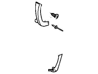 Chrysler RQ67XRVAD SPAT Front Fender