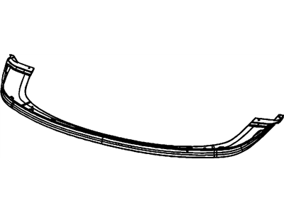 Dodge 5178283AC EXTENSION Front Fascia