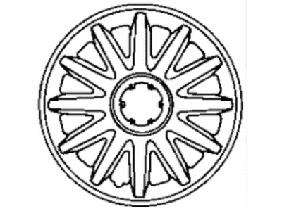 Chrysler Sebring Wheel Cover - 4626797