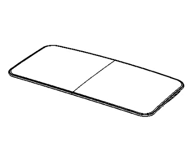 Ram 68049128AA SEAL Sunroof Glass