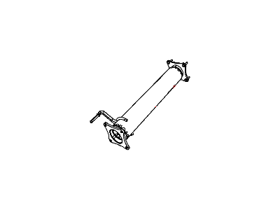 Mopar 68087647AF Pipe Exhaust Extension Mopar 68087647AF Pipe Exhaust Extension