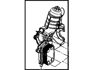 Jeep 68027604AA FILTER/COOLER ASSEMBLY Oil