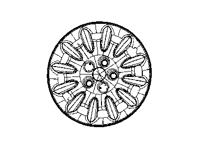 Dodge 4721195AB COVER Wheel