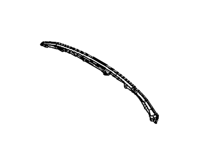 Dodge 55372703AD WEATHERSTRIP C Pillar Lower