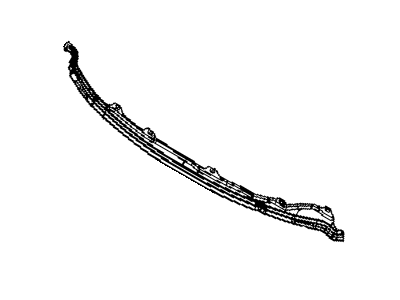 Ram 55372710AB WEATHERSTRIP B Pillar Lower