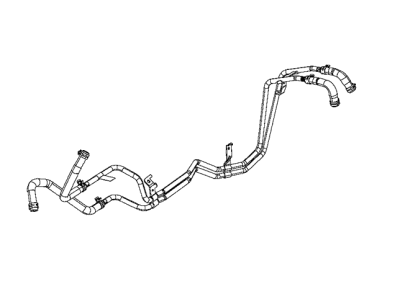 Mopar 68268583AB Hose And Tube Heater Supply And Return