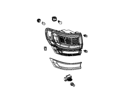 Jeep 68316192AA LAMP Tail