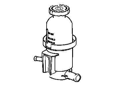 Dodge 4656491AD RESERVOIR Power Steering Pump With Cap and Supply Hose