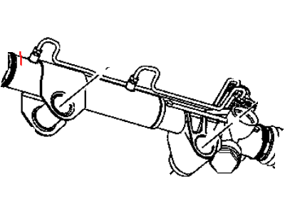 Dodge 52110334AG STEERING GEAR Rack and pinion