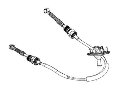 Mopar 4670727AB Cable Transfer Case Shift Mopar 4670727AB Cable Transfer Case Shift