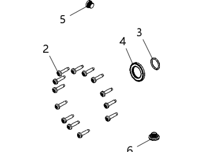 Ram 68144277AA SEAL KIT Transmission Oil Pump