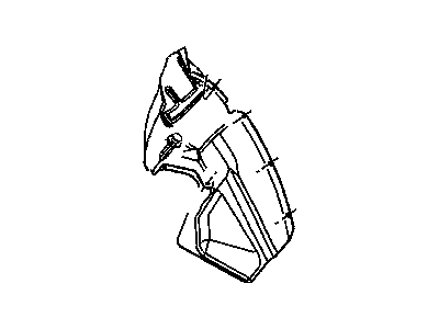 Jeep 55157312AC SHIELD Splash