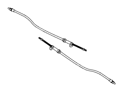 Dodge Magnum Parking Brake Cable - 4779322AH