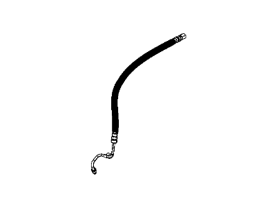 Mopar 68035282AE Hose Power Steering Pressure Mopar 68035282AE Hose Power Steering Pressure
