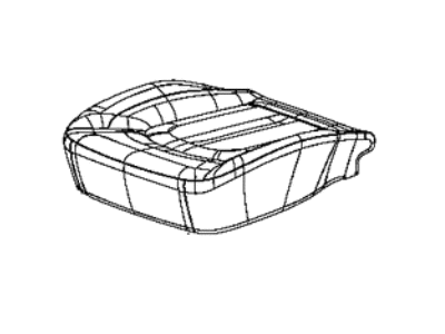Chrysler 7BD53LA3AA COVER Front Seat Cushion