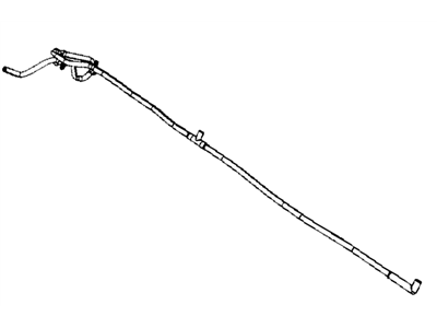 Jeep 5303837AB HOSE Windshield Washer