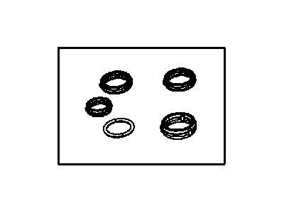 Jeep 68191356AA O RING KIT Engine Oil Filter Adapter