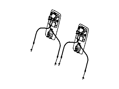 Mopar 1YA10BD3AA Handle Seat Release Stowage Handle Mopar 1YA10BD3AA Handle Seat Release Stowage Handle