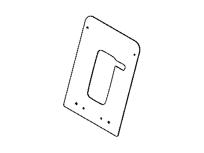 Mopar 68142906AA Panel Rear Seat Back 68142906AA Mopar Panel Rear Seat Back Illustration 1 of 1