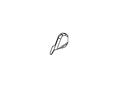 Mopar 1UP462X9AA Shield Riser Outboard Bracket 1UP462X9AA Mopar Shield Riser Outboard Bracket Illustration 1 of 1